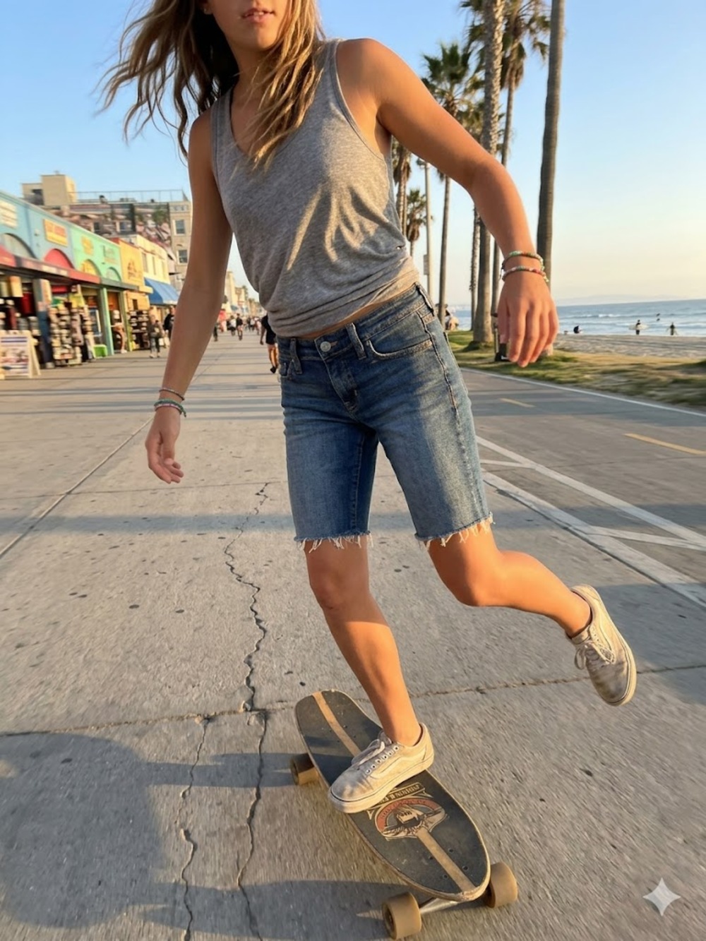 Rare Vintage Denim & Supply Ralph Lauren Cut Off Shorts 🇺🇸 Thrashed 27